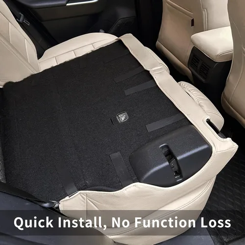 Miniatura 7 de coverdream Corolla Cross - Fundas de asiento de cuero para Toyota Corolla Cross Hybrid 2023-2026 (S,SE, XSE, Nightshade) SUV, protector de asiento