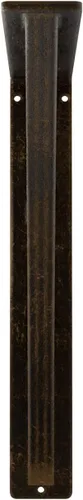 Miniatura 3 de Ekena Millwork BKTM02X10X12TGLABS Soporte de metal, 2 pulgadas de ancho x 10 pulgadas de profundidad x 12 pulgadas de alto, latón envejecido