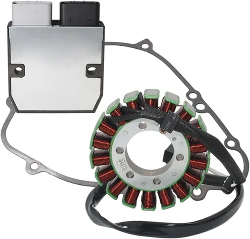 Miniatura 6 de Junta de estator de rectificador de bobina de estator para Kawasaki KLZ1000 Versys 1000 2012-2014 Bobina de estator 21003-0129 rectificador