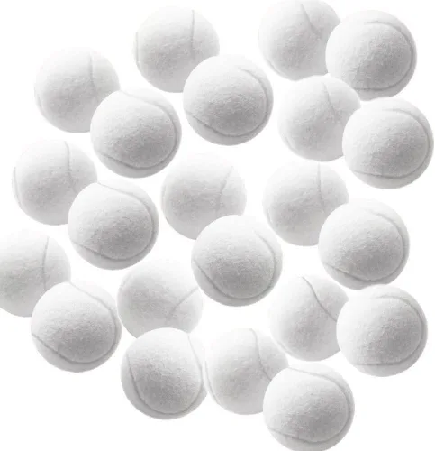Pelotas de tenis, paquete de 12/18/24/36 pelotas de tenis de tamaño estándar, pelotas de entrenamiento para adultos y niños, lecciones de práctica o