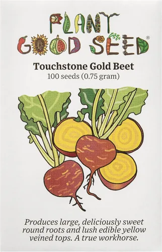 Miniatura 5 de Plant Good Seed Organic Merlin F1 - Semillas de remolacha roja, paquete de 125, semillas tradicionales para plantar verduras, suministros