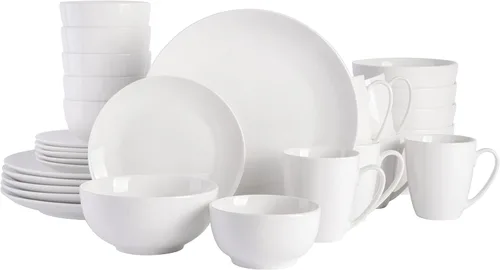 Juego de vajilla Gibson Home Blanco (Coupe - 30pcs)