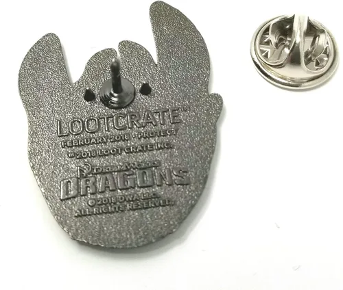 Miniatura 2 de Pin de esmalte sin dientes de edición limitada Cómo entrenar a tu dragón no en tiendas