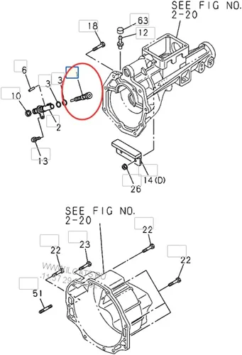 Miniatura 7 de NA Velocímetro Driven Gear para Isuzu Rodeo 1998-2004 Actualización 20 dientes