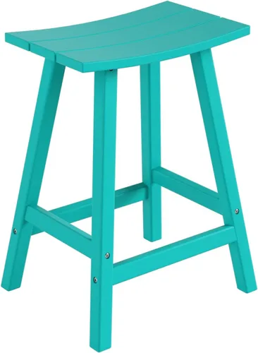 Miniatura 14 de HDPE Laguna Contempo - Taburete de bar de 29", color negro