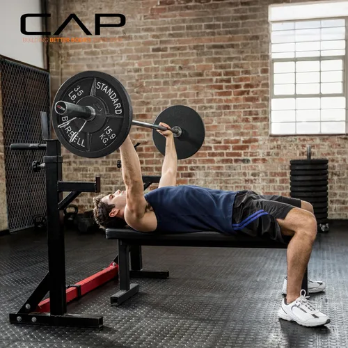 Miniatura 5 de CAP Barbell 2-Inch Olympic Cast Iron Plate Weight Set 75-285 lbs Multiple Options