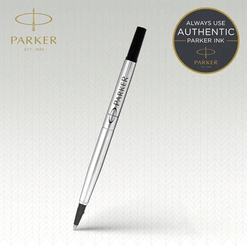 Miniatura 2 de Parker Recambio de tinta para bolígrafo Rollerball Fina Tinta negra QUINK 1 unidad Negro