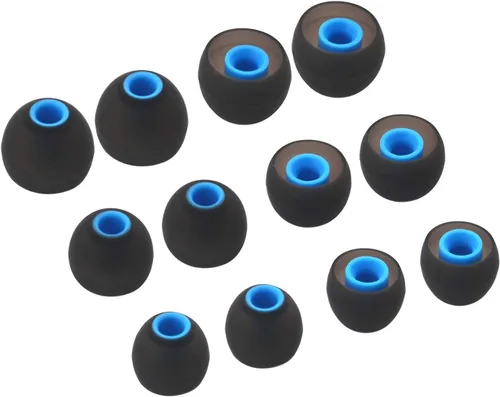 Miniatura 4 de 12 almohadillas de repuesto de tamaño pequeño para Powerbeats Pro, BeatsX, Senso, TOZO, Sony y otros auriculares intrauditivos de 0.150 in
