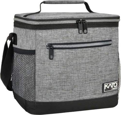 Miniatura 16 de Tirrinia Lonchera aislada para hombres/mujeres, bolsa de almuerzo a prueba de fugas para escuela y trabajo, bolsa de almuerzo grande para niños