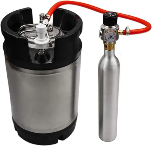 Miniatura 3 de Manguera de aire de línea de gas roja, manguera de tubo de CO2, diámetro de 5/16 pulgadas OD 9/16 longitud 5 pies, cerveza de barril Kegerator