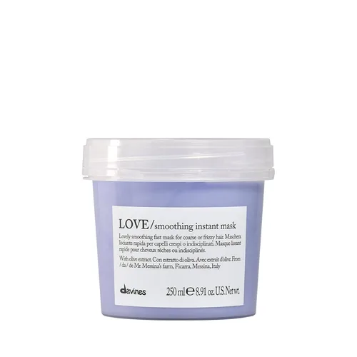 Miniatura 14 de Davines LOVE/Smoothing Instant Mask, Taming Anti-Frizz Fast-Acting Action for Wavy, Unruly, Coarse Hair - Smooths Flyaways & Reduces Volume in 30