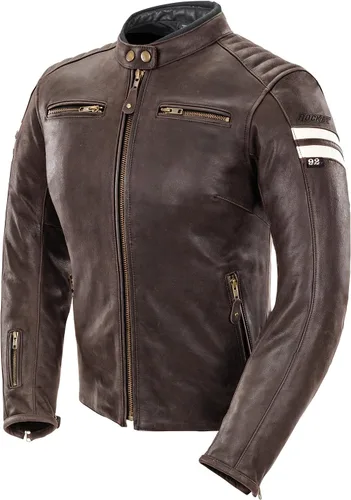 Miniatura 3 de Joe Rocket Classic '92 - Chamarra de cuero para mujer, ideal para andar en motocicleta