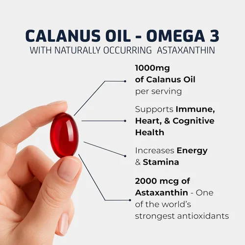 Miniatura 7 de Aceite de rubí ártico de 1000 mg – Suplemento Omega 3 para mujeres y hombres con EPA, DHA y astaxantina 2 mg – Alternativa al aceite de pescado
