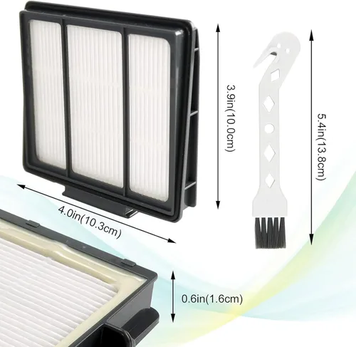 Miniatura 2 de Paquete de 6 filtros RVFFK950 para filtro de vacío Shark Robot de repuesto - Compatible con Shark ION Robot R85 RV850, RV700_N, RV720_N, RV851WV e