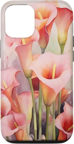 Miniatura 27 de iPhone 13 Pro Calla Lilies Flower Floral Watercolor Case