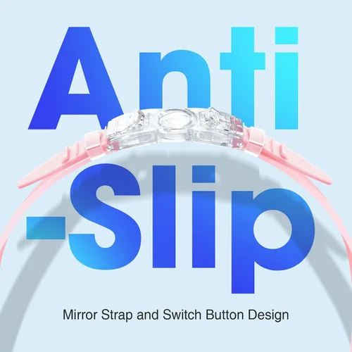 Miniatura 4 de MAMBAOUT Gafas de natación para niños de 6 a 12 años, paquete de 2 gafas sin marco para natación, antivaho, impermeables, para niños y niñas