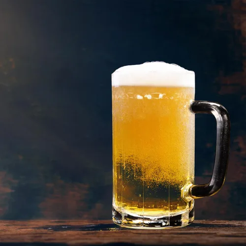 Miniatura 7 de Paquete de 4 tazas de vidrio resistentes, vasos de cerveza grandes de 16 onzas con asa, aptas para congelador, juego de tazas de cerveza clásicas