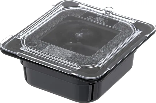 Miniatura 7 de Carlisle FoodService Products 10316U07 StorPlus - Tapa universal de policarbonato para alimentos de superficie plana, transparente (paquete de 2)