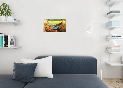 Miniatura 4 de Paul Gauguin Van Gogh Painting Sunflowers Van Gogh Wall Art Impressionist Painting Style Nature Spring Flower Wall Decor Landscape Vase Bouquet