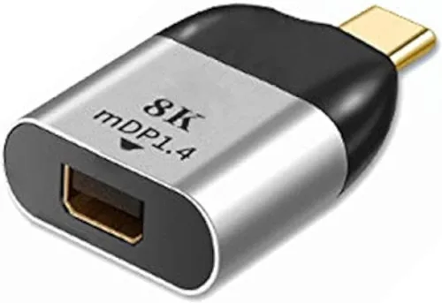 cablecc Adaptador convertidor USB-C tipo C a Mini DP Displayport 4K 2K 60hz para tableta y teléfono y portátil