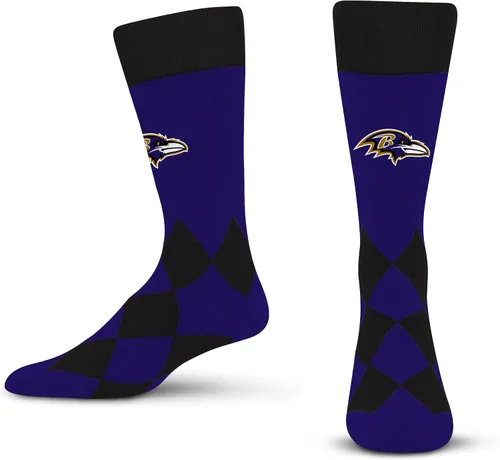 Miniatura 12 de For Bare Feet NFL Calcetines Big Diamond unisex para adultos