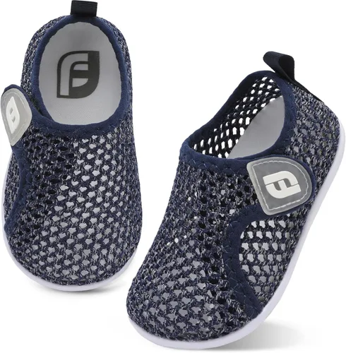 Miniatura 10 de JOINFREE Zapatos de agua para bebés y niños pequeños, sandalias para niños y niñas, zapatillas transpirables para caminar y correr