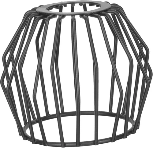Pantalla de lámpara colgante de hierro forjado, pantalla colgante, pantalla de lámpara colgante, pantalla de luz negra, reemplazo de pantalla