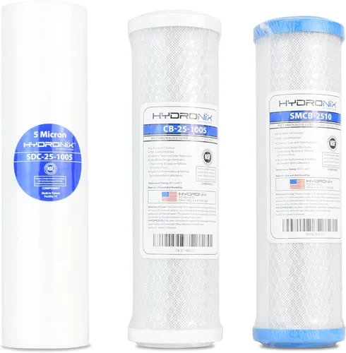 WECO Cartuchos de repuesto de filtro de agua para debajo del fregadero de la serie HYDRA (HYDRA-SET3)