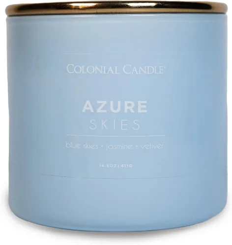 Miniatura 8 de Colonial Candle Winter Woods - Vela perfumada en frasco, colección Pop of Color, 3 mechas, verde, 14.5 onzas, hasta 60 horas de combustión
