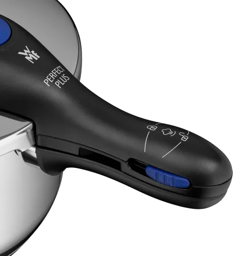 Miniatura 5 de WMF Perfect Plus - Cromargan de acero inoxidable para inducción de 8.7 in de diámetro de 6 litros y medio con protección contra la llama