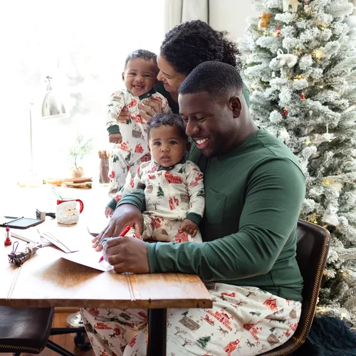 Miniatura 3 de Burt's Bees Baby Baby Girls' Family Jammies Matching Holiday Organic Cotton Pajamas