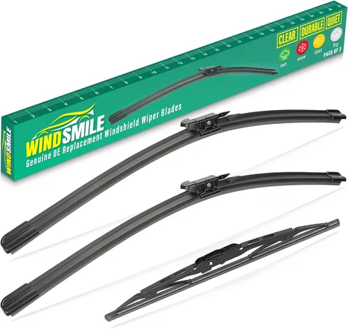 Miniatura 77 de Limpiaparabrisas de 26" 17" 12" para Honda CRV CR-V 2017 2018 2019 2020 2021 2022, juego premium de limpiaparabrisas para todas las estaciones