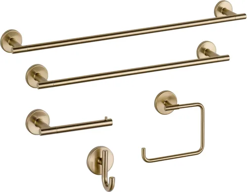 Miniatura 3 de Delta 759240-CZ Trinsic - Toallero de 24 pulgadas en bronce champán