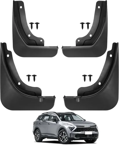 Miniatura 12 de Peleus Guardabarros mejorados para Mazda CX-30 2025 2024-2020, aletas antisalpicaduras aerodinámicas, juego de 4 guardabarros y aletas para Mazda