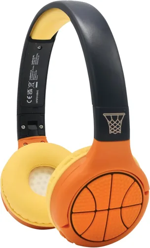 Miniatura 9 de LEXiBOOK - Auriculares inalámbricos recargables 2 en 1 con luces - Sonido estéreo, inalámbrico con cable, plegable, ajustable, luces LED - HPBTKT