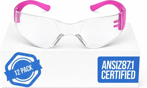 Miniatura 10 de RUGGED BLUE Gafas de seguridad de trabajo para hombres Ansi Z87 certificadas gafas de seguridad para campo de tiro Cristal antiarañazos