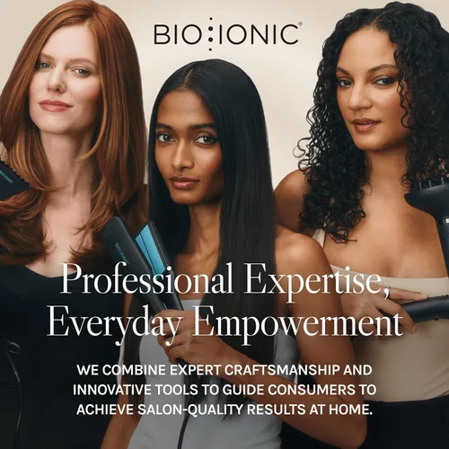 Miniatura 9 de Bio Ionic SMART-X Secador de Cabello con Difusor, Secador de Soplo de Alta Eficiencia con 3 Ajustes de Calor y 3 Ajustes de Velocidad, Seca