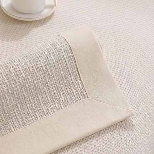 Miniatura 2 de Funda de sofá de lino de algodón, moderna, simple, de doble cara, reversible, funda para sofá modular, protector de muebles para sofá de 3 cojines