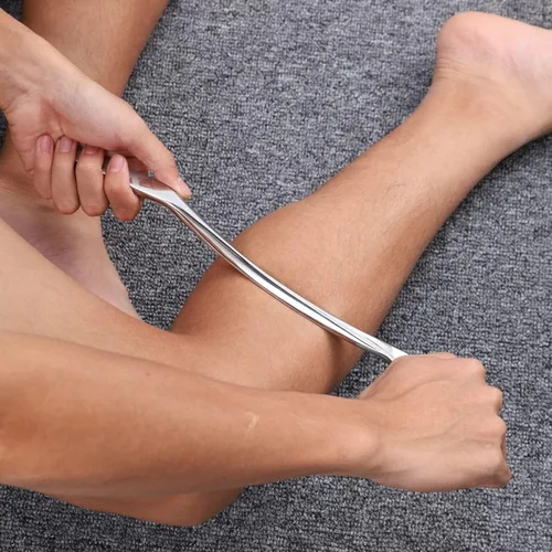 Miniatura 6 de Gua Sha - Herramienta de masaje para raspado, barra larga para músculos grandes, gran movilización de tejidos blandos, 13.5 pulgadas de largo (C)