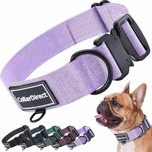 Miniatura 43 de CollarDirect - Collar de seguridad reflejante para perro, con hebilla ajustable de nailon, para perros pequeños, medianos, grandes, en color rosa