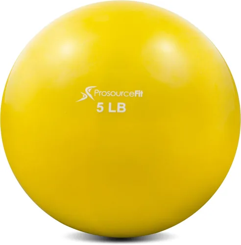 Miniatura 9 de ProsourceFit Weighted Toning Exercise Balls for Pilates, Yoga, Strength Training and Physical Therapy, 2 lb to 8 lb, Color Coded
