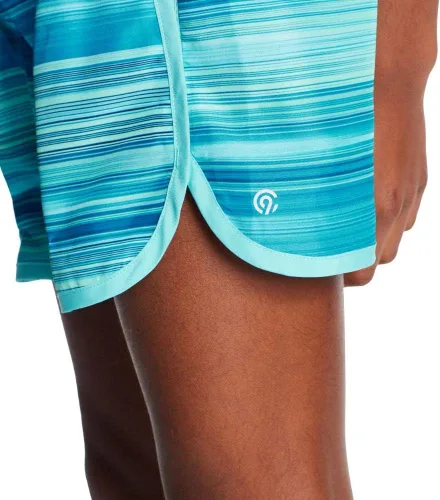 Miniatura 4 de C9 Champion - Pantalones cortos tejidos para correr, de 2 pulgadas, para niña