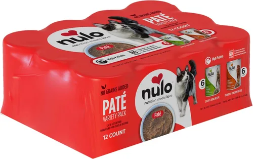 Miniatura 16 de Nulo Receta de Pavo y Pollo Paté Alimento enlatado húmedo para gatos, 12.5 onzas (paquete de 12)