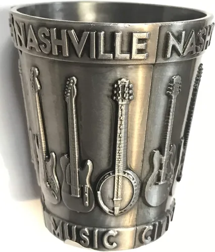 Miniatura 6 de States Souvenir Metal Shot - Texas, Nashville, Indiana, Iowa, St. Louis, Chicago, Kentucky, Ohio, Illinois, chupito de metal coleccionable