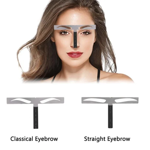 Miniatura 3 de Filfeel Regla de cejas, regla de extensión de equilibrio permanente profesional de cejas, regla de extensión de ceja (#1)