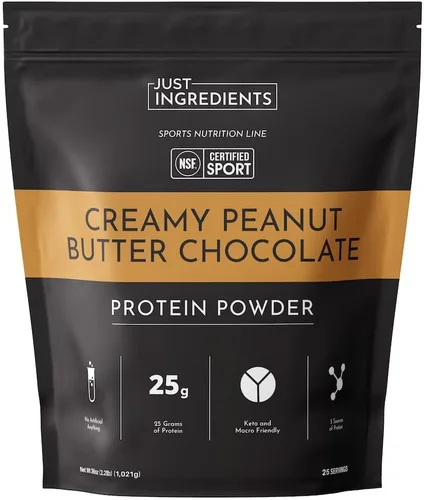 Miniatura 24 de Proteína en polvo de chocolate – Mezcla de 30 porciones con suero de leche 100% alimentado con pasto y proteínas vegetales orgánicas – rico sabor a