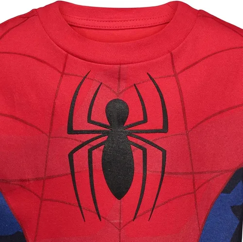 Miniatura 8 de Marvel Spider-Man 4 Pack Pullover T-Shirts Toddler to Big Kid