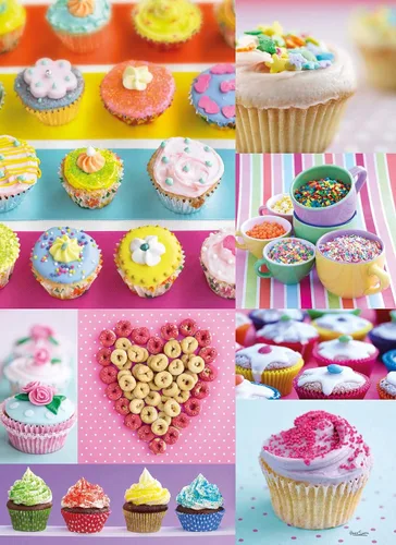 Miniatura 3 de Clementoni 39419 Clementoni-39419-Colección de alta calidad, donas dulces, 1000 piezas, multicolor
