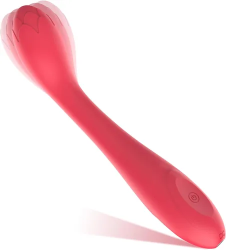 Miniatura 8 de Alovegarden Potente vibrador de rosa para el punto G del clítoris, estimulador de clítoris impermeable con 10 modos de vibración, juguete sexual más