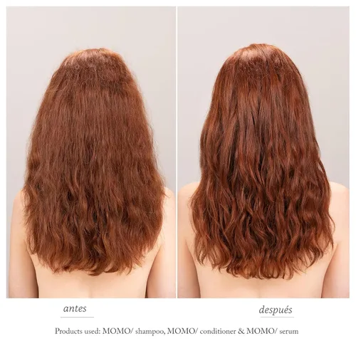 Miniatura 2 de Davines MOMO/Conditioner, Deep Moisturizing Formula for Dry or Dehydrated Hair - Hydrates & Detangles for Softness & Shine - Apricots Restores